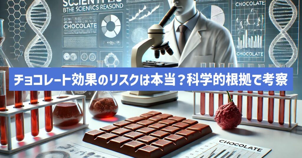 チョコレート効果のリスクは本当？科学的根拠で考察