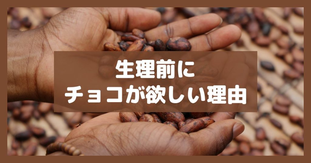 生理前にチョコが欲しい理由
